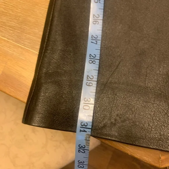 Wilson Black genuine, leather women’s pants - Picture 8 of 16